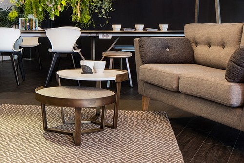 Margin Coffee Tables shown with an Urban sofa