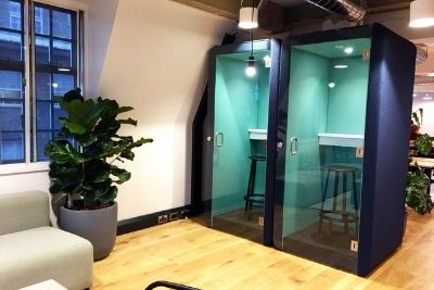 How phone booths can benefit the open-plan office