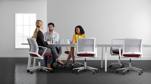 Cube chair with Campus table
