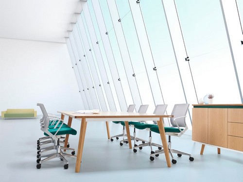 Cube chairs and Martin table