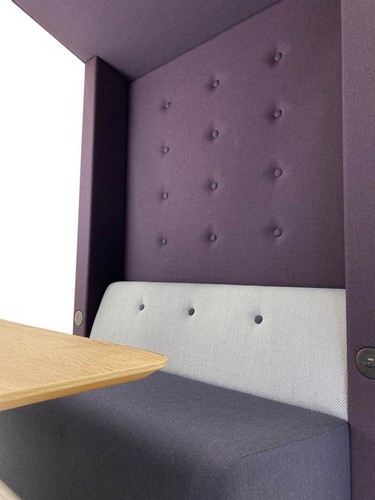 Carriage Meeting Pod interior
