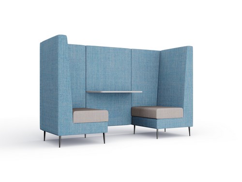 Bruce 2-seat open-fronted meeting pod