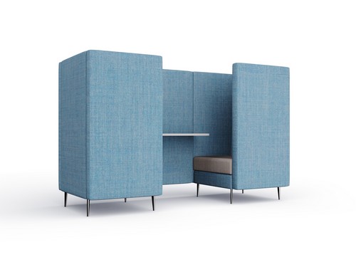 Bruce 2-seat closed-fronted meeting pod