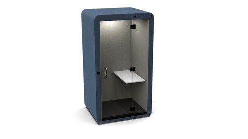 Penelope 1200mm wide work pod, without a seat