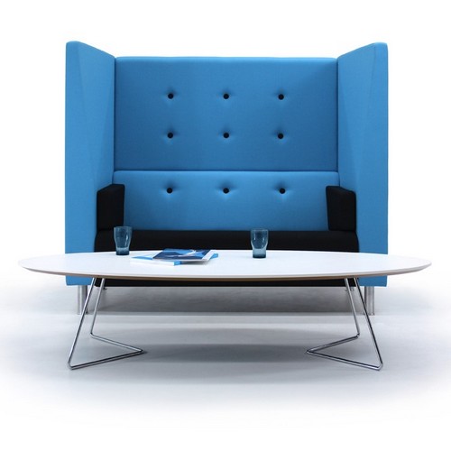 Jensen-Up 2-seater high back sofa