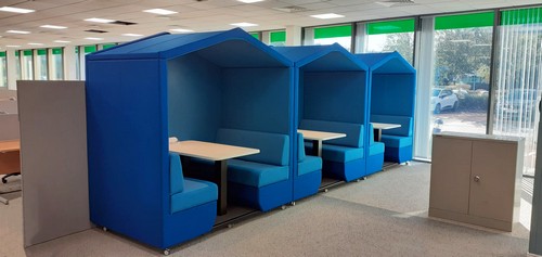 Bea Meeting Pods on wheels