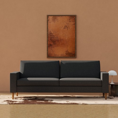 Target 2 seater grey sofa