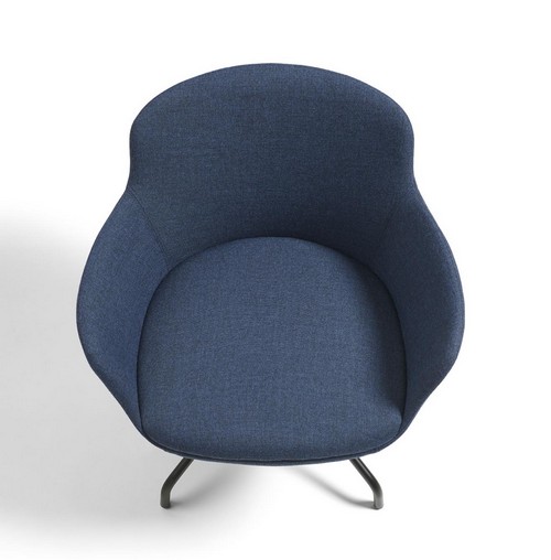 Danny Meeting Chair | black swivel base