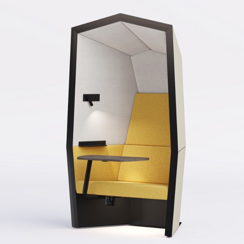 Yellow Kubby Work Pod