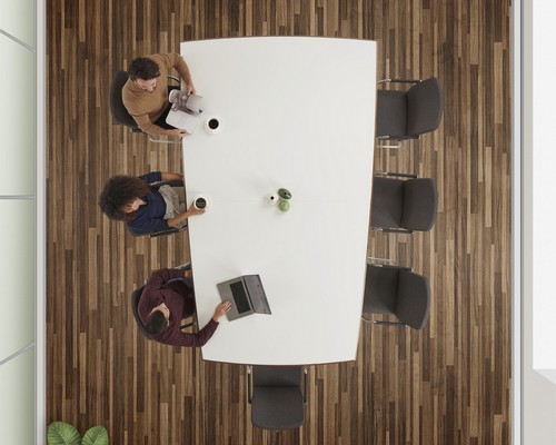 Aerofoil conference table, executive table,