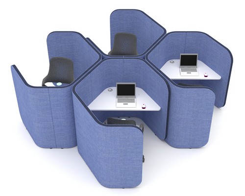 Flexi Hexagon Work Pods