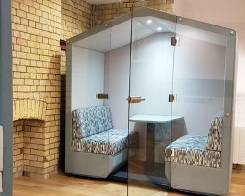 The benefits of work booths in open-plan office layouts