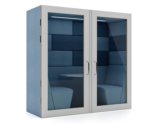Session Glass Door Pod