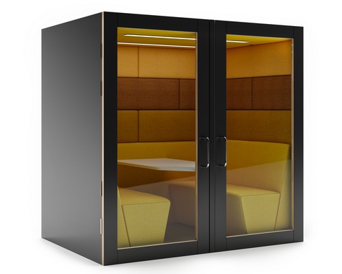 Session Glass Door Pod