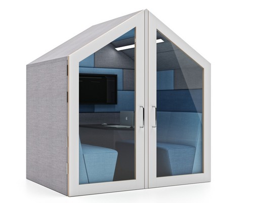 Session Glass Door Pod