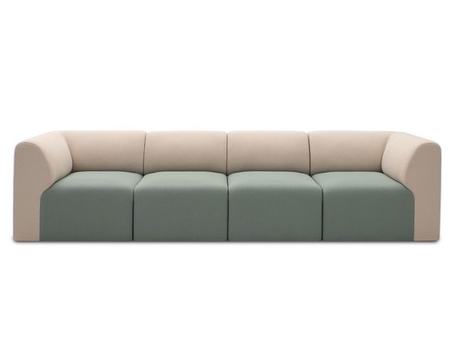 Lush modular seating 
