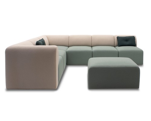 Lush modular seating 