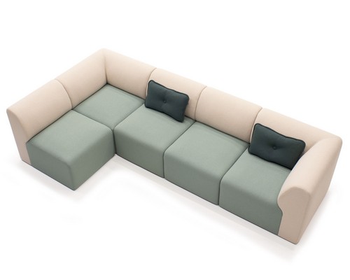 Lush modular seating 