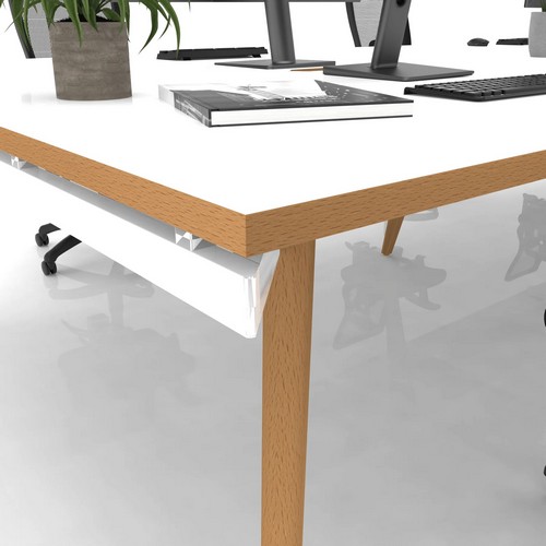 Oslo Bench Desk in White