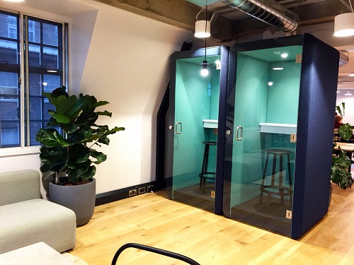 Office phone booths, Acoustic phone booth