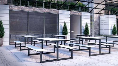 Parc dining benches 