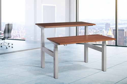 Duo Two-Person Sit-Stand Desks 