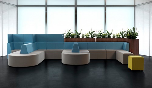 Planters and seating
