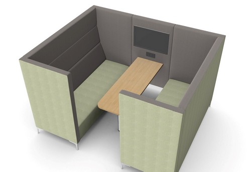 Converse Station 6-seater meeting pod