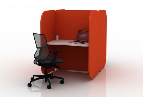 Dainty back to back work pod