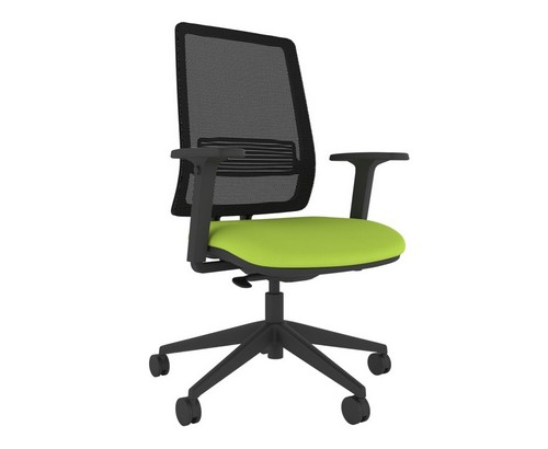 Axent mesh chairs, lime green seat