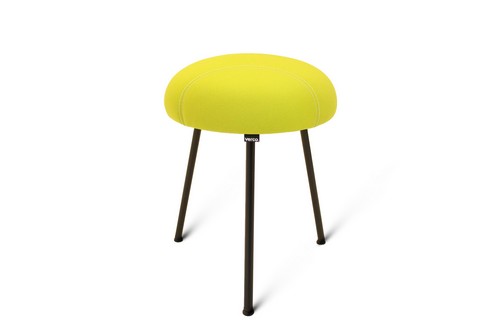 SW19 low stool in green tennis ball 