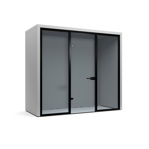 Hyde meeting pod with glass doors