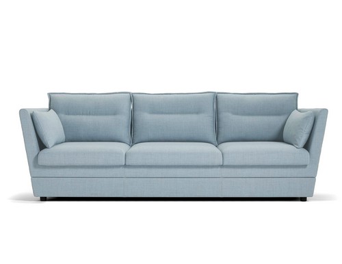 Anna Lounge 3-seater sofa with a plinth base