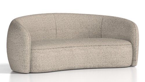 Phoebe curved sofa