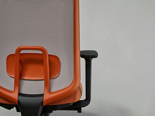 Sia Sustainable Task Chair in Copper Brown