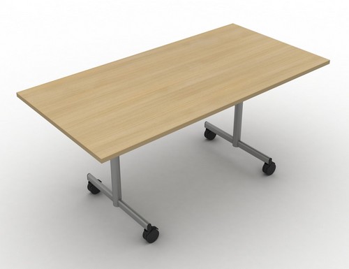 Tipo tilt-top table | rectangular | oak
