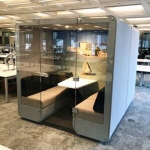 Seamlessly integrating meeting pods into your office design