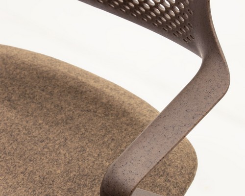 Emma Sustainable Task Chair Mocha