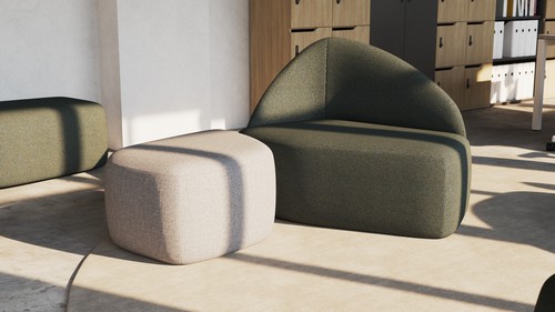 Hewn Sofas & Poufs