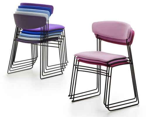 Wolfgang Metal-legged Meeting Chairs