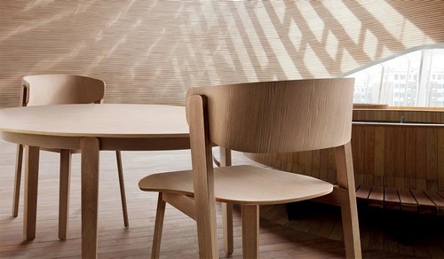 Wolfgang Wood Meeting Chair